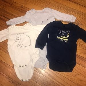 Baby Boy Onesies 3 Months